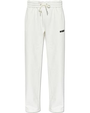 MISBHV Straight-Leg Joggers - White