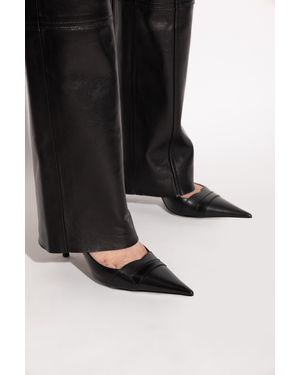 Tom Ford Leather Heeled Shoes "Eva" - Black