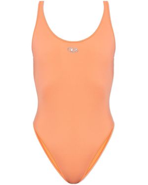 DIESEL One-Piece Swimsuit 'Pamela-D-Core' - Orange