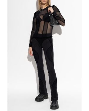 MISBHV Leggings With Logo - Black