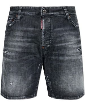 DSquared² "Marine" Denim Shorts - Blue