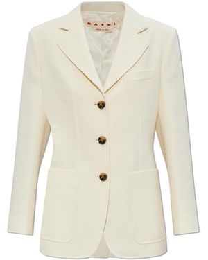 Marni Wool Blazer - White