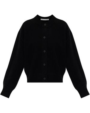 Studio Nicholson Wool Cardigan 'Arvine' - Black