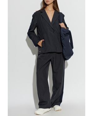 Rethinkit Studios Blazer With Open Lapels - Blue