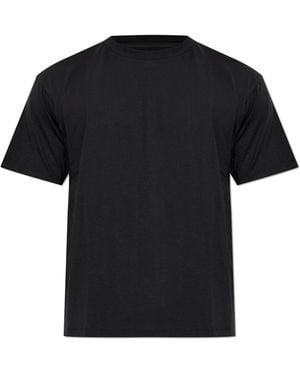 Rag & Bone T-Shirt With Embroidered Logo - Black