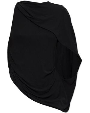 Alexander Wang Asymmetrical Cut Top - Black