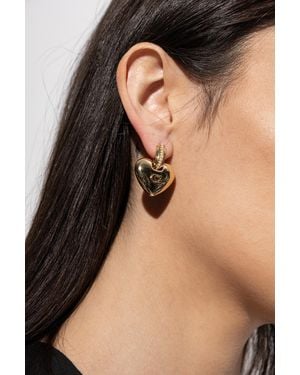 COACH Brass Earrings - Black