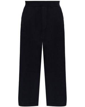 DSquared² Wide-Leg Pants - Black