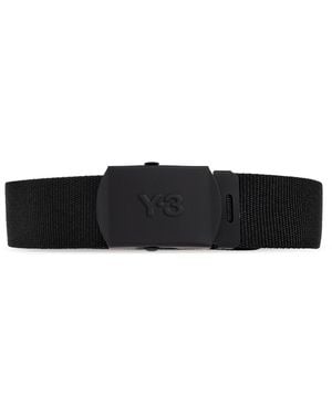 Y-3 Belt With Buckle - Black