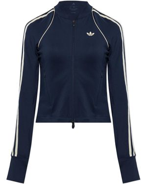 adidas Originals Sweatshirt With Logo - Blue