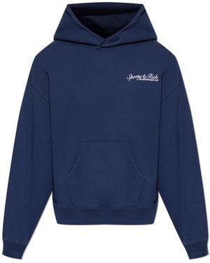 Sporty & Rich Hoodie - Blue