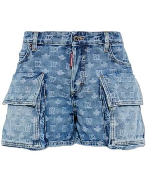 DSquared² 'Cargo' Shorts - Blue