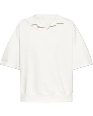 Hanro Polo From The 'Natural Living' Collection - White