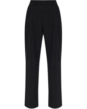 Issey Miyake Pleated Trousers - Black