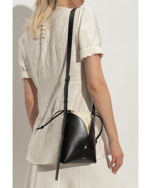 Jil Sander Leather Shoulder Bag - Natural