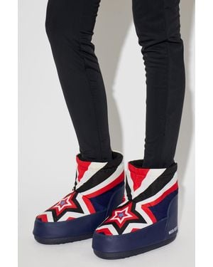 Moon Boot 'Icon Low Nolace Comet' Snow Boots - Black