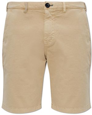 Paul Smith Cotton Shorts - Natural