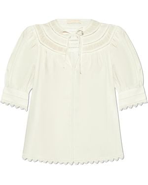 Ulla Johnson Top Dylan - White