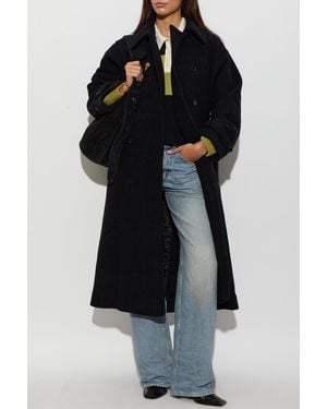 A.P.C. Wool Coat 'Lea' - Black