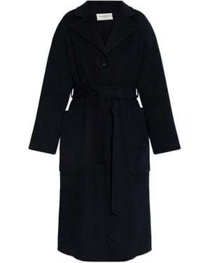 Officine Generale Wool Coat - Black