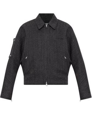 Courreges Wool Jacket - Blue