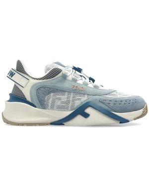 Fendi 'Flow' Sports Shoes - Blue