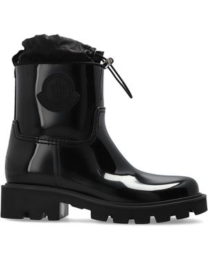 Moncler 'Kickstream' Wellington Boots - Black