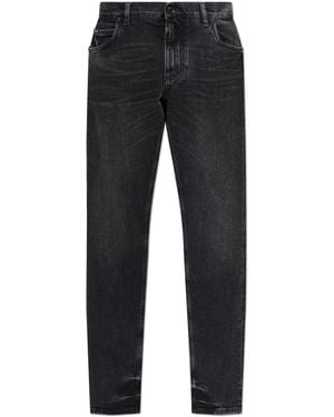 Dolce & Gabbana Regular Jeans - Black