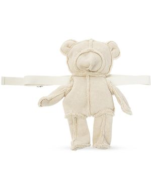 MM6 by Maison Margiela Teddy Bear Bag - Natural