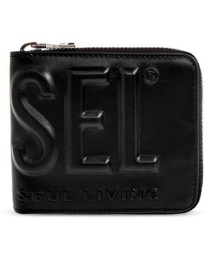 DIESEL '3D-Bi Fold' Wallet - Black