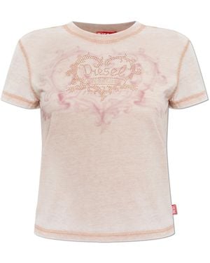 DIESEL T-Shirt 'T-Ila-Aa1' - Pink