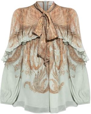 Zimmermann "Flutter" Shirt - White
