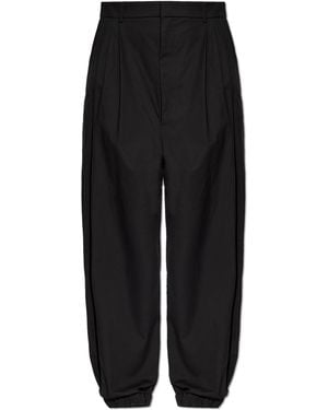 Moschino Pleated Trousers - Black