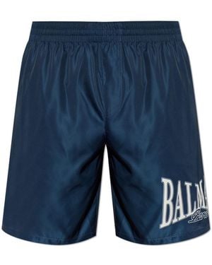 Balmain Swim Shorts - Blue