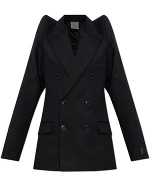 Vetements Wool Blazer - Black