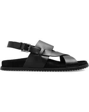 Dolce & Gabbana Leather Sandals - Black