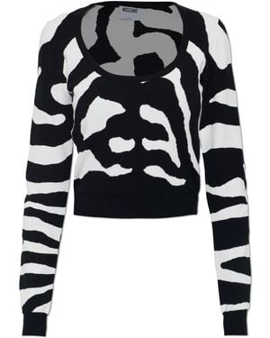 Moschino Long-Sleeve Jumper - Black