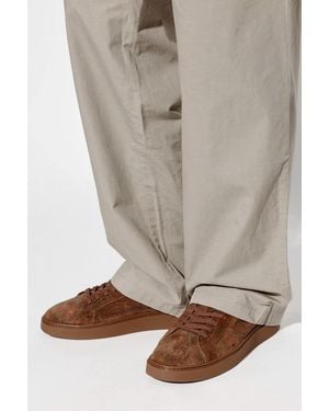 Etro Suede Sports Shoes - Gray