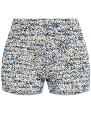 Gestuz Tweed Shorts "Gzcannie" - Blue