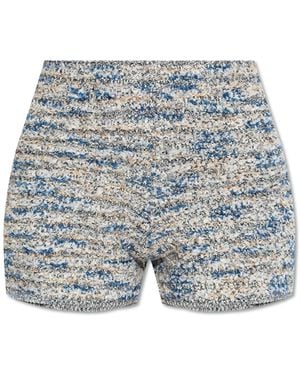 Gestuz Tweed Shorts "Gzcannie" - Blue