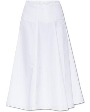 Jacquemus Flared Skirt - White