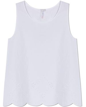 Hanro 'Lumi' Lingerie Top - White