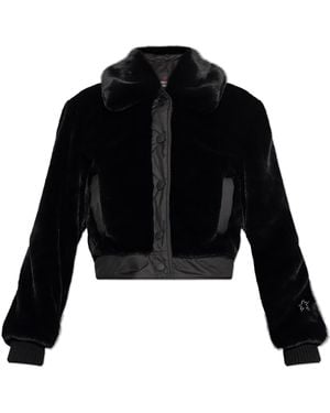 Perfect Moment Faux Fur Jacket "Giorgia" - Black