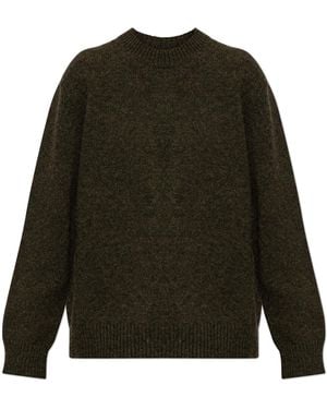 Jil Sander Oversized Wool Sweater - Green
