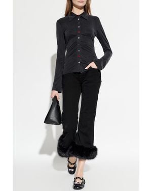 AVAVAV Slim-Fit Shirt - Black