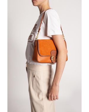 COACH 'soft Tabby' Shoulder Bag - Orange