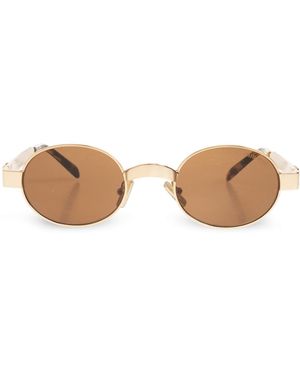 Miu Miu "B51S" Sunglasses - Metallic
