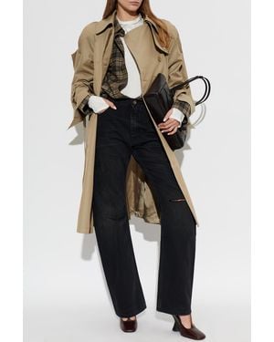 Vetements Slightly Curved-Leg Jeans - Black