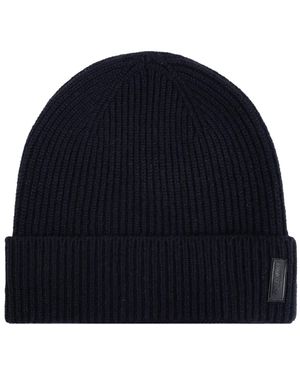 Giorgio Armani Cashmere Hat - Blue