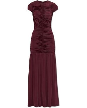 ROTATE BIRGER CHRISTENSEN Draped Dress - Purple